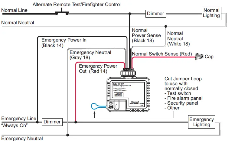 legrand-ELCU-200-347-Wattstopper-Emergency-Lighting-Control-Unit-Instruction-Manual-03