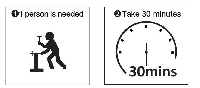 JAXPETY HG61E0871 Modern Dressing Table Set W-3 LED-Colored Mirror 1