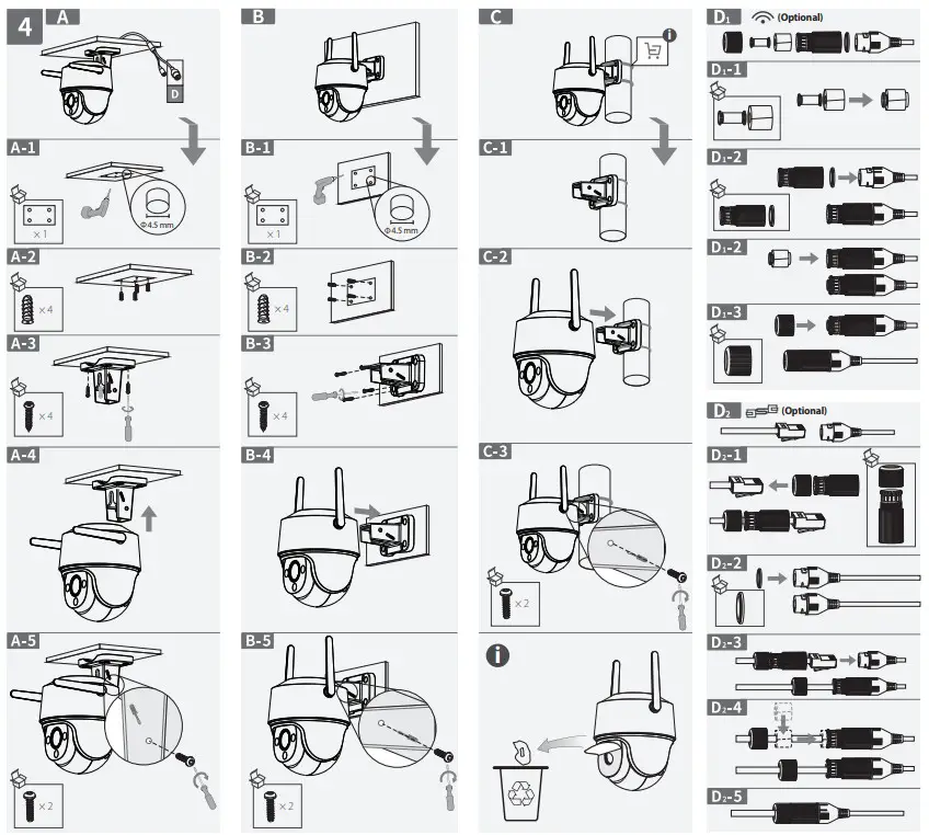 IMOU IPC-S41FP Cruiser SE Wireless IP PTZ Camera - Camera 2