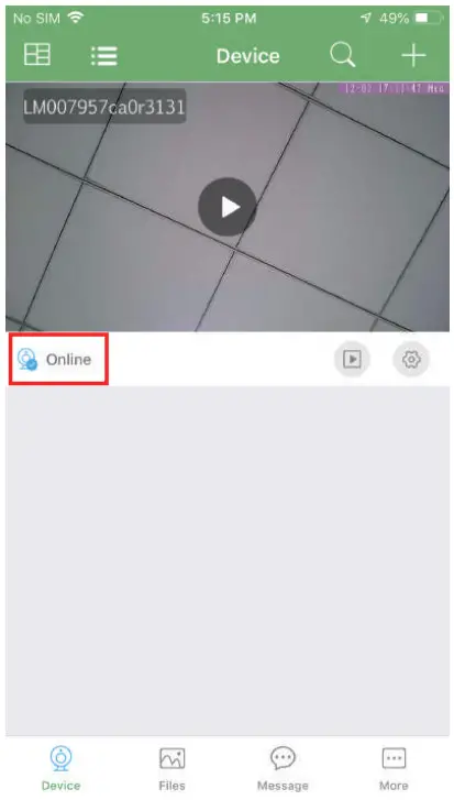 SPYGADGETS no HD 1080P Security WiFi Camera - Enter APP
