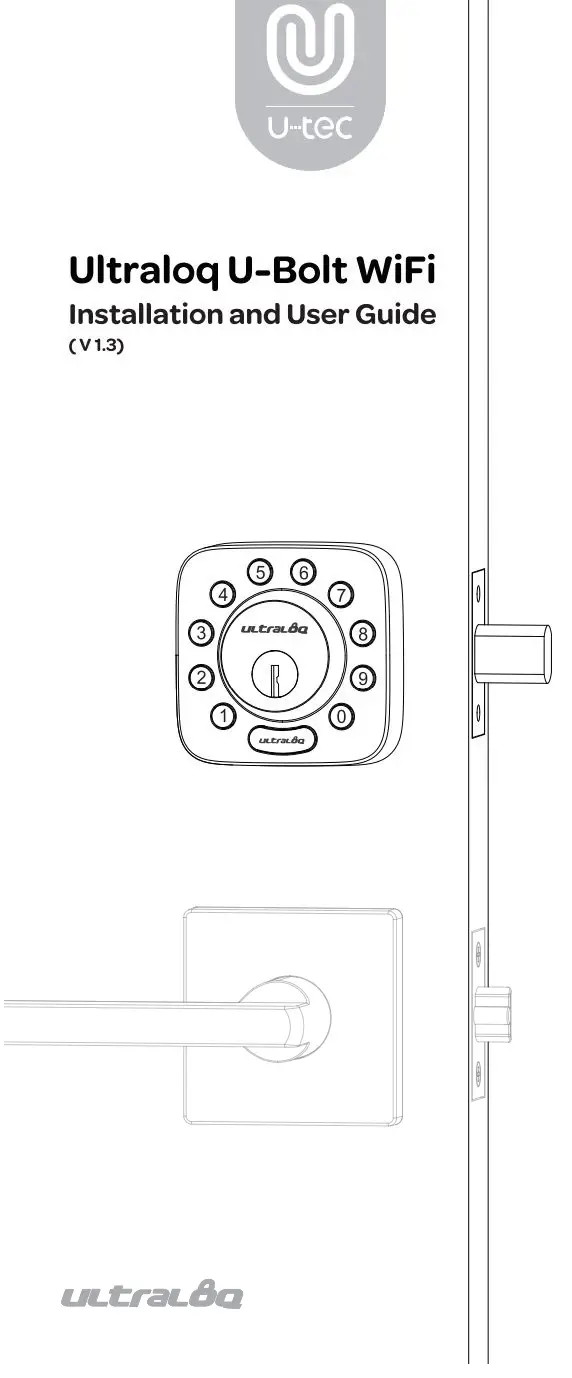 Ultraloq U-Bolt WiFi V1.3 Installation Guide