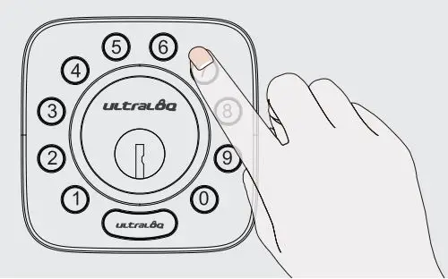 Ultraloq U-Bolt WiFi V1.3 Installation Guide - User Code