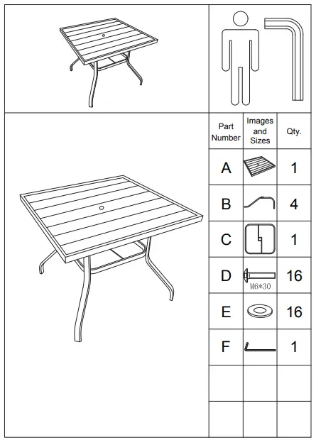 Nuu Garden 5 Piece Dining Set - 3