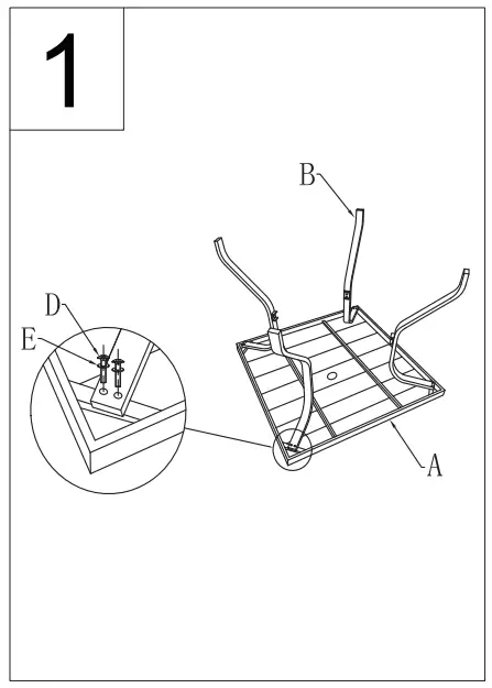 Nuu Garden 5 Piece Dining Set - 4