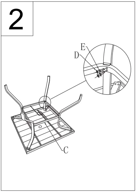Nuu Garden 5 Piece Dining Set - 5