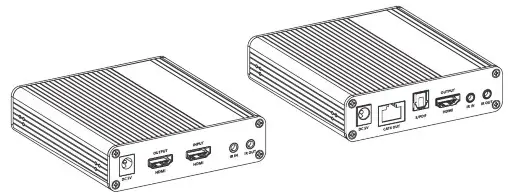 gofanco 18G HDMI 2.0 CAT Extender with Cascade G4-0109A