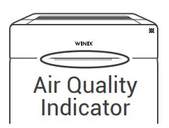 WINIX HR900 Ultimate Pet 5 Stage True HEPA Air Purifier - Timer Button