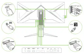 acer UM.CZ1AA.P01 LCD Monitor