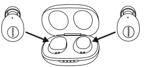 PHILIPS 1000 Series UT102 True Wireless In Ear Earbuds - Earpieces