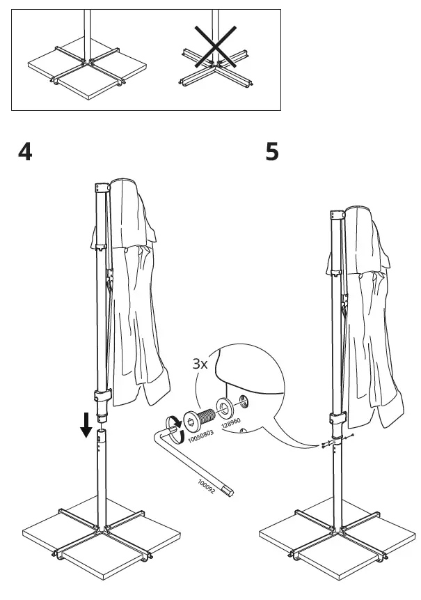 IKEA 204.114.30 HÖGÖN Umbrella-05