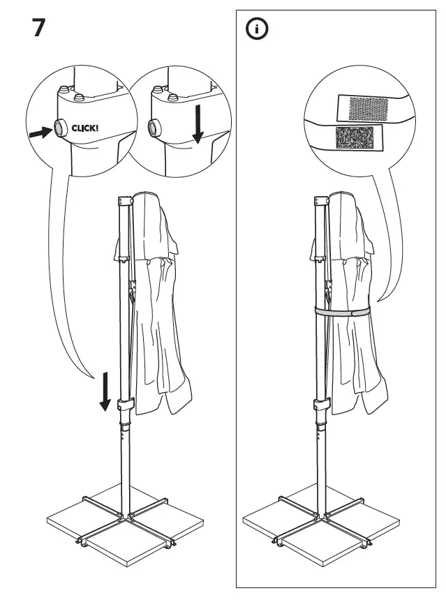 IKEA 204.114.30 HÖGÖN Umbrella-07