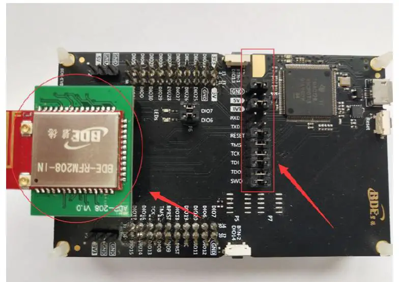 BDE-RFM208-IN Wireless Module fig 1
