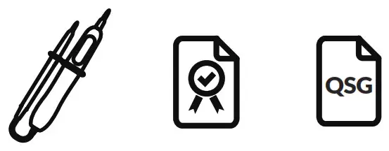 MASTECH MS8922B Voltage Tester with RCD - Contents