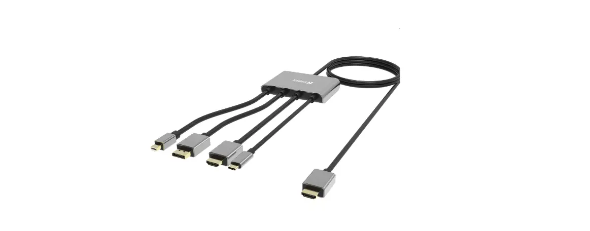 Sandberg 509-21 All-in-1 Display Adapter Hub User Guide