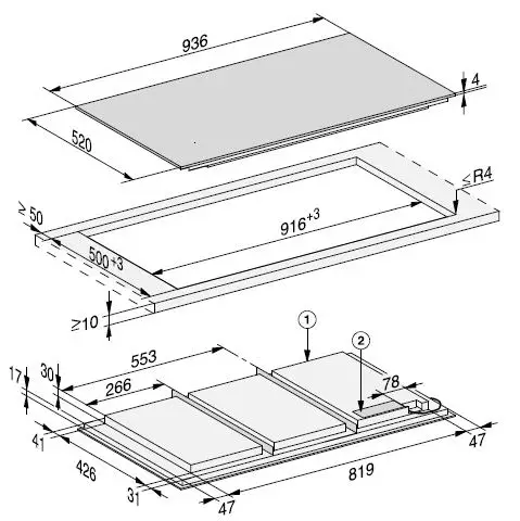 Miele DA408 30-Inch Wall Mount Range Hood 10