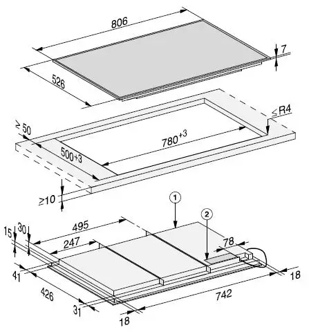 Miele DA408 30-Inch Wall Mount Range Hood 7