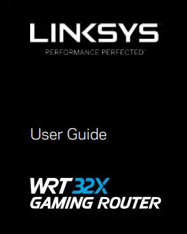 LINKSYS WRT 32X Gaming Router