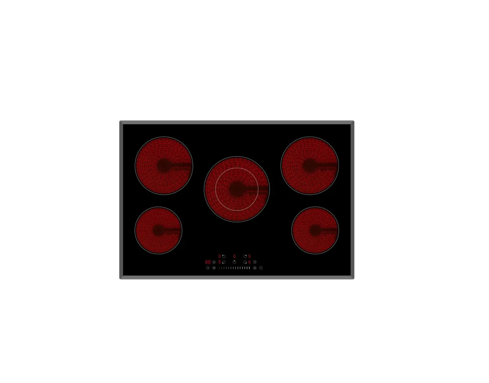 Electriq Eiqc77v3 Five-zone Built In Ceramic Hob User Manual