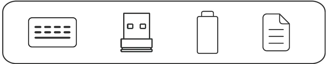 rapoo E9500M Multi-Mode Wireless Keyboard Fig2