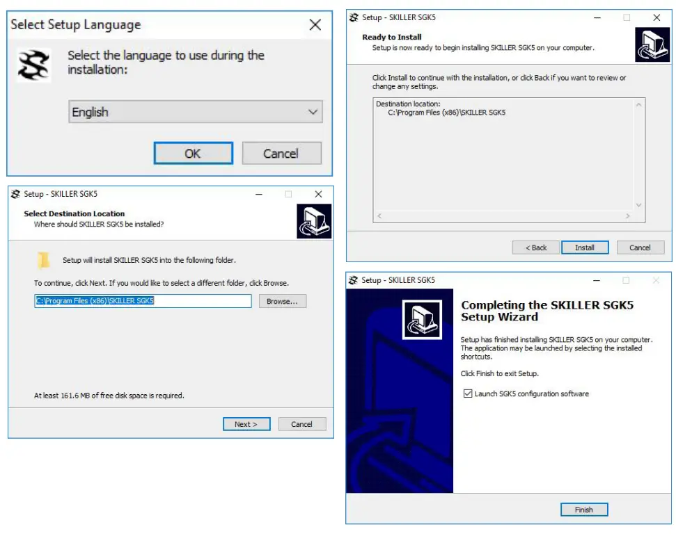 Sharkoon Skiller SGK5 Gaming Keyboard - . Software Installation