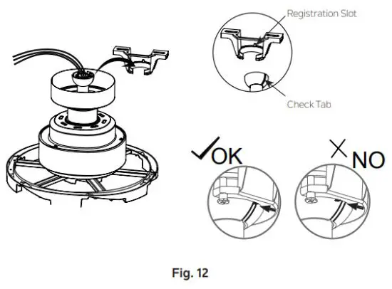 KICHLER 300317DBK 52 Inch Integrated LED Indoor Distressed Black Downrod Mount Ceiling Fan - fig12