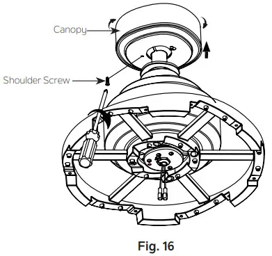 KICHLER 300317DBK 52 Inch Integrated LED Indoor Distressed Black Downrod Mount Ceiling Fan - fig16