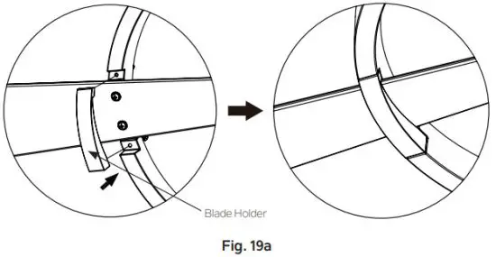 KICHLER 300317DBK 52 Inch Integrated LED Indoor Distressed Black Downrod Mount Ceiling Fan - fig19a