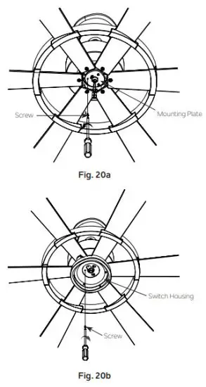 KICHLER 300317DBK 52 Inch Integrated LED Indoor Distressed Black Downrod Mount Ceiling Fan - fig20