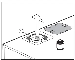 Fitting the air filter figure 2