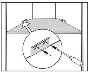 Fitting the anti-tipping mechanism figure 2
