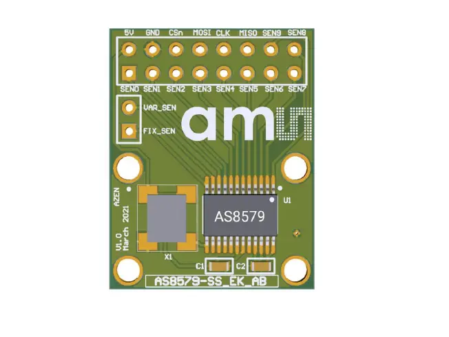 Ams As8579 Adapter Board User Guide