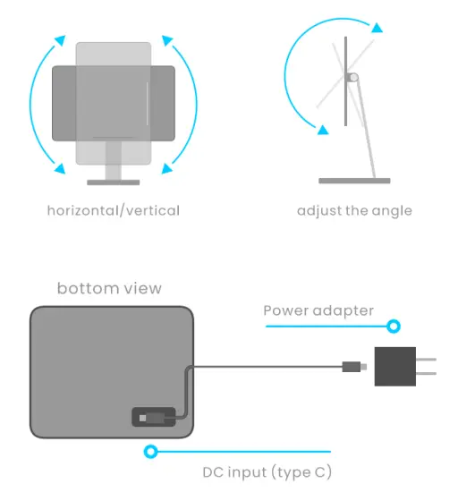Meaowxva X30Pro Magnetic Mount for iPad with Wireless Charger - wirless2