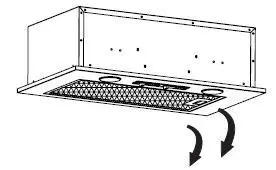 electriQ eiQ52CANOPY Canopy Cooker Hood Kitchen Extractor Fig8