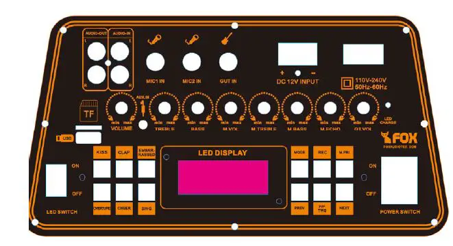 Guangzhou Cov Electronic 9811L Speaker fig1