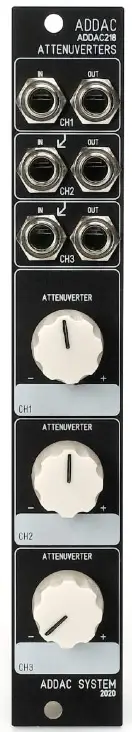 ADDAC System ADDAC218 Attenuverters Eurorack -