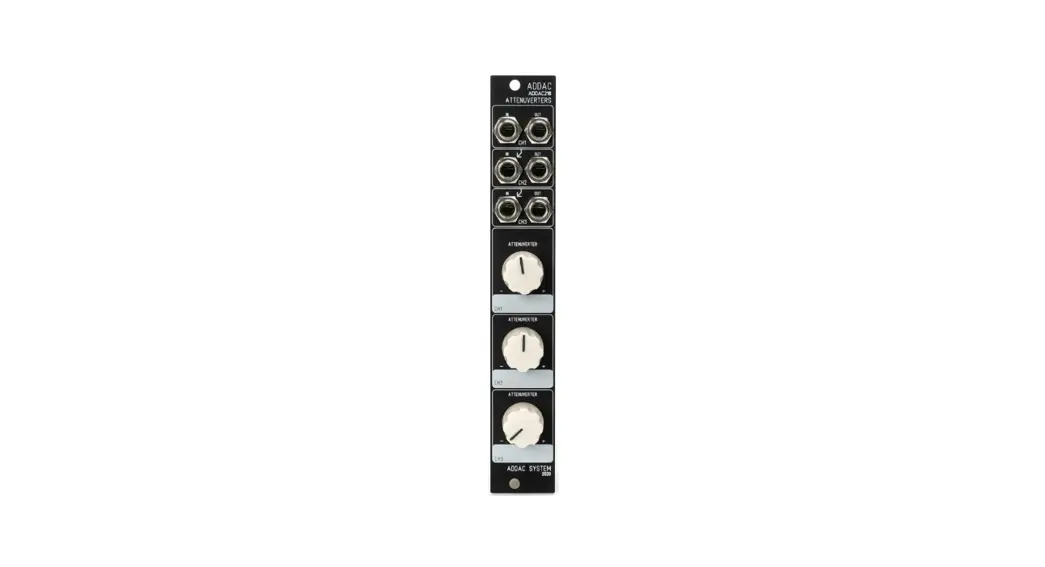 Addac System Addac218 Attenuverters Eurorack Module User Guide