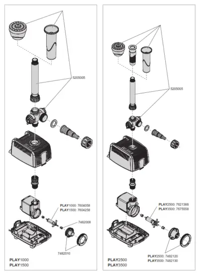 EHEIM 2500 Water Feature Pump Play - 1