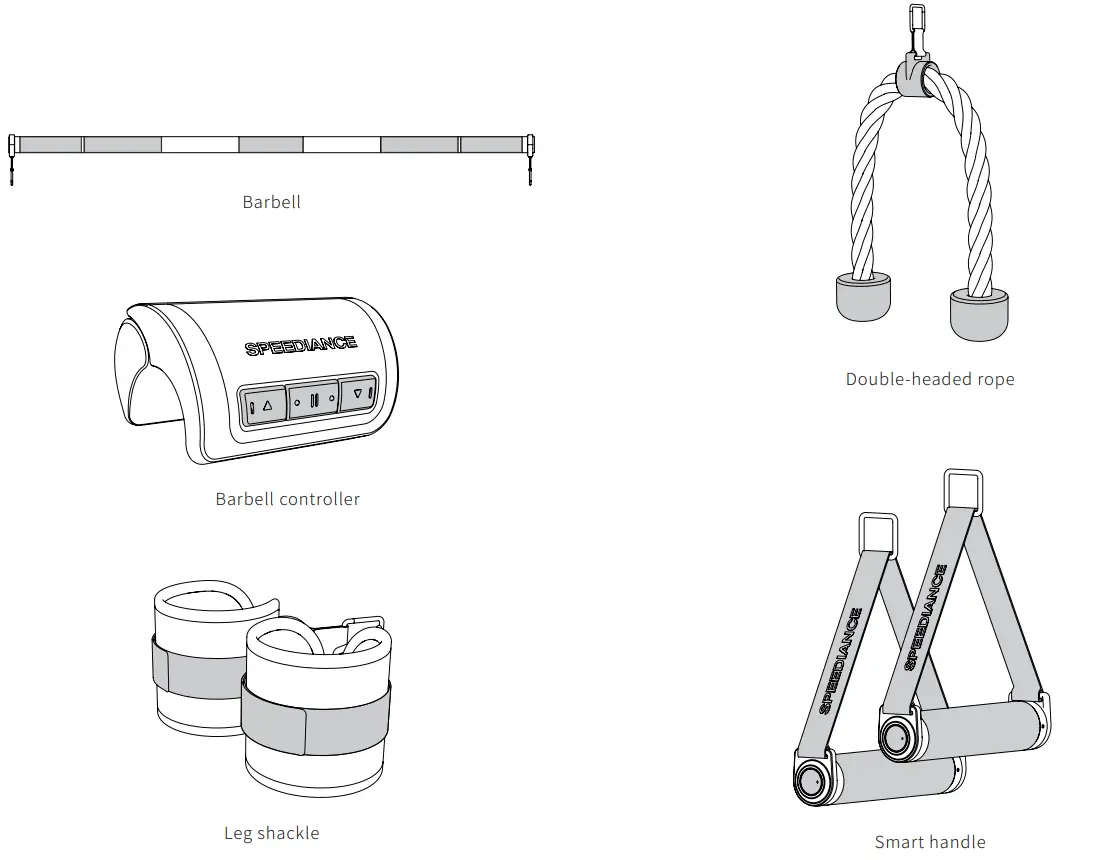 SPEEDIANCE S1 Personal All in One Home Gym Monster - fig2