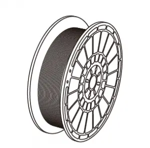 a close up of a logo