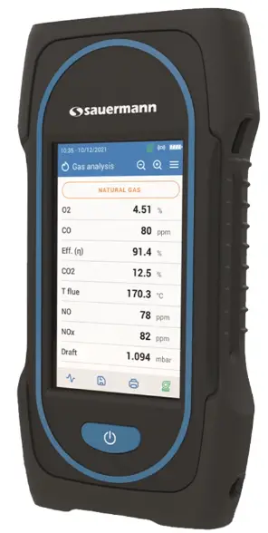 sauermann SI-CA 130 Two Gas Commercial Combustion Analyzer Kit PRODUCT IMAGE