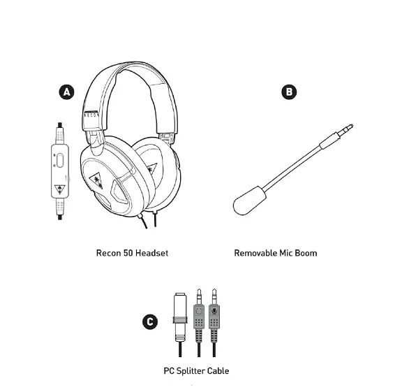 Turtl- Beach-Recon-50-PlayStation-Gaming-Headset-for-PS5,-PS4,-PlayStation,-Xbox-Series-X,-Xbox-Series-S,-Xbox-One-fig-1