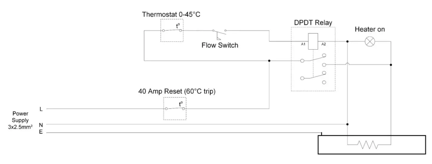 ELECRO Nano SPA Heater WIRING DIAGRAMS 1
