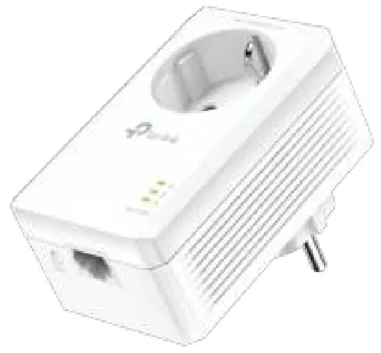 tp-link AV1000 Gigabit Passthrough Powerline Adapter - LED Legend