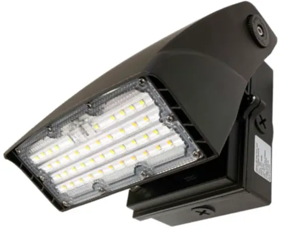 SUPER BRIGHT LEDS WPA-SW3B15W H8DBR35 Selectable CCT Adjustable Angle LED Wall Pack