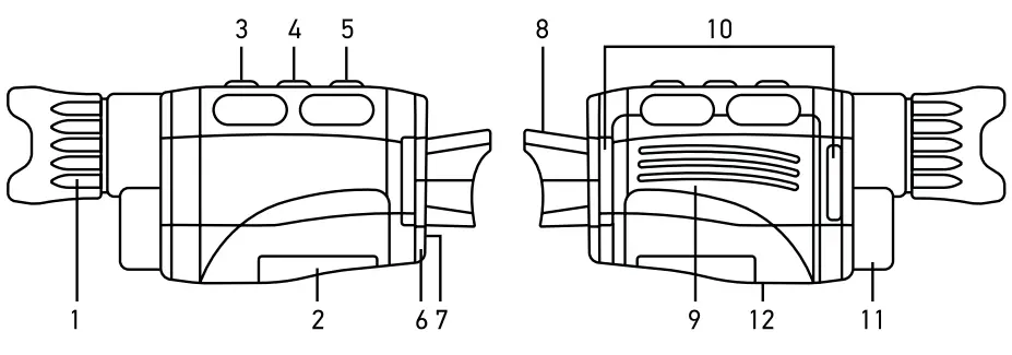 ERMENRICH NS100 Night Vision Monocular- fig1