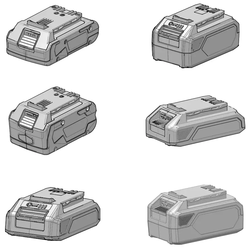 greenworks 29854 24V Rechargeable Li Ion Battery
