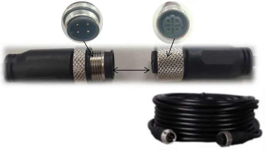 For Ethernet Model, Video cable installation