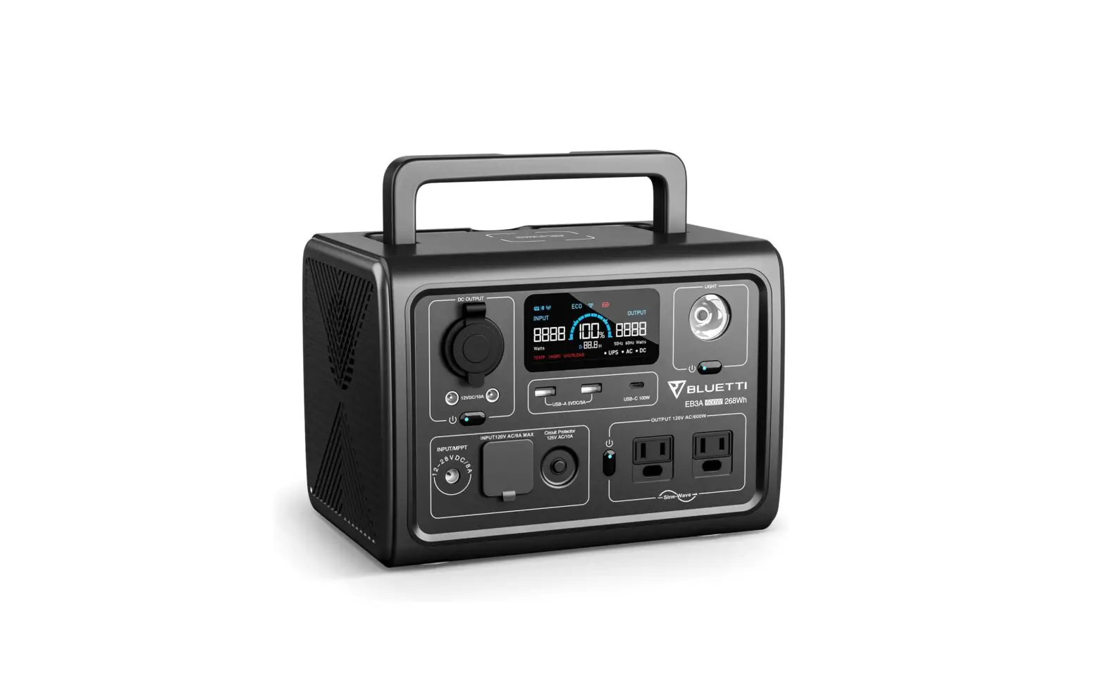 Bluetti Eb3a Portable Power Station User Manual