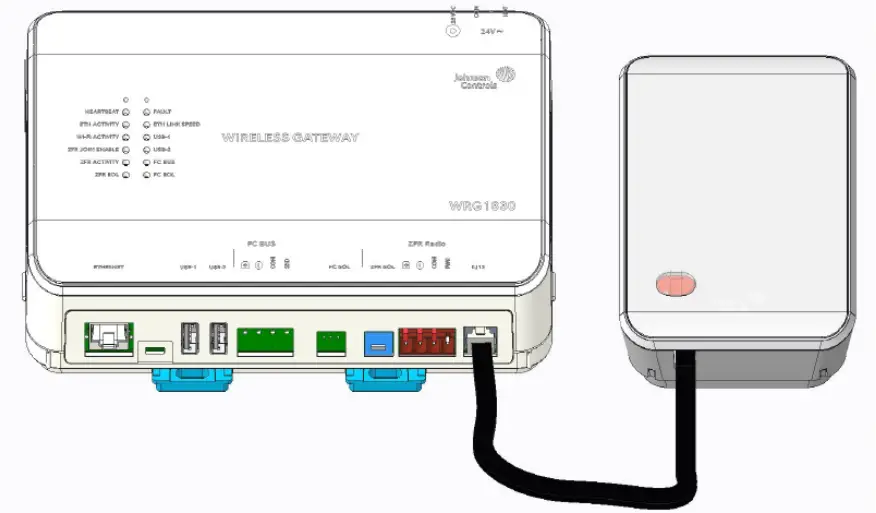 Johnson Controls ZFR1831 Pro Series Wireless Router 8
