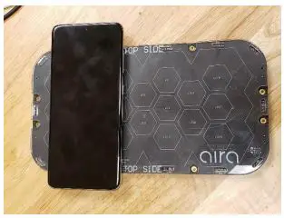 aira 2AWGGWCAC Wireless Charging FreePower Technology Base User Manual - Place the device anywhere on the FreePower